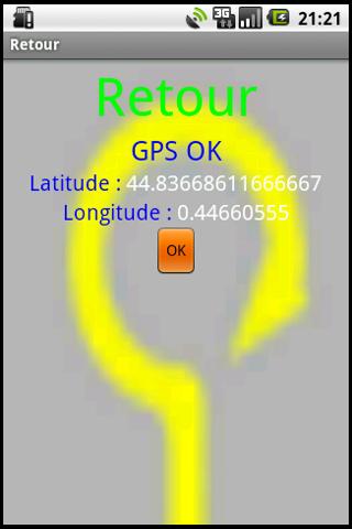 Android application Back screenshort