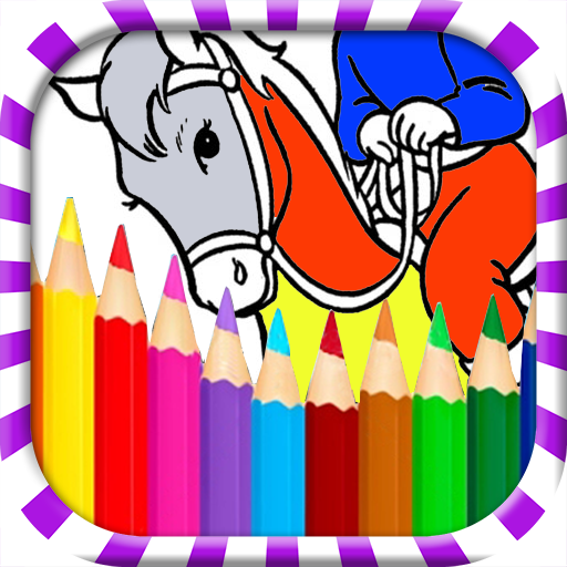 【免費休閒App】Horse Coloring Game-APP點子