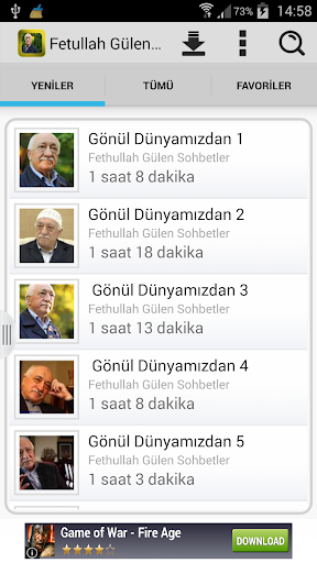 Fetullah Gülen Hoca Sohbetleri