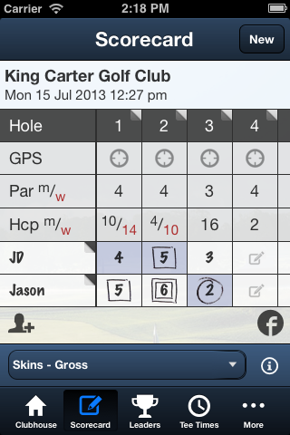 【免費運動App】King Carter Golf Club-APP點子