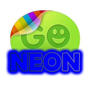 Blue neon theme GO SMS Pro.apk 1.09