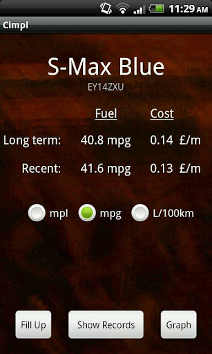 Cimpl Fuel Tracker