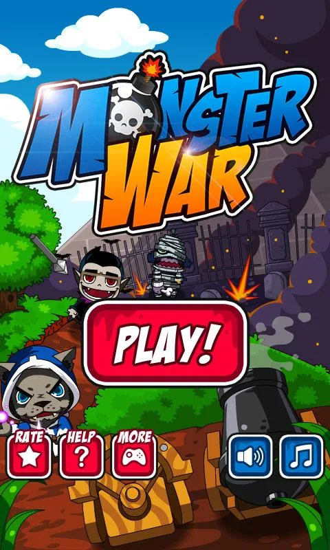 Monstros Guerra - Monster War - screenshot