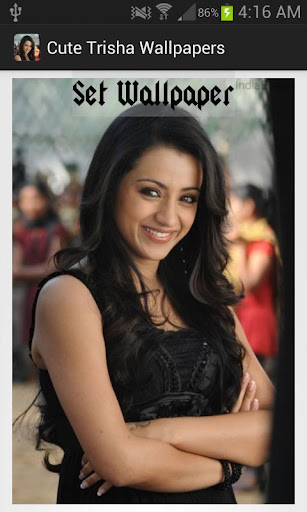 Cute Trisha Wallpapers