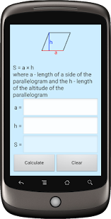 Area of ​​the parallelogram Screenshots 9