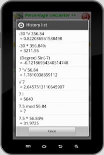 Percentage Calculator ++ Screenshots 5