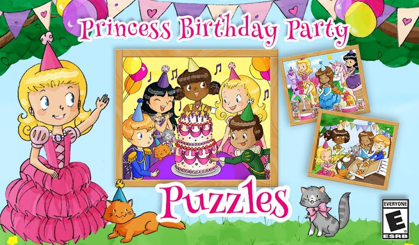 Princess Party Puzzle Game Screen 1