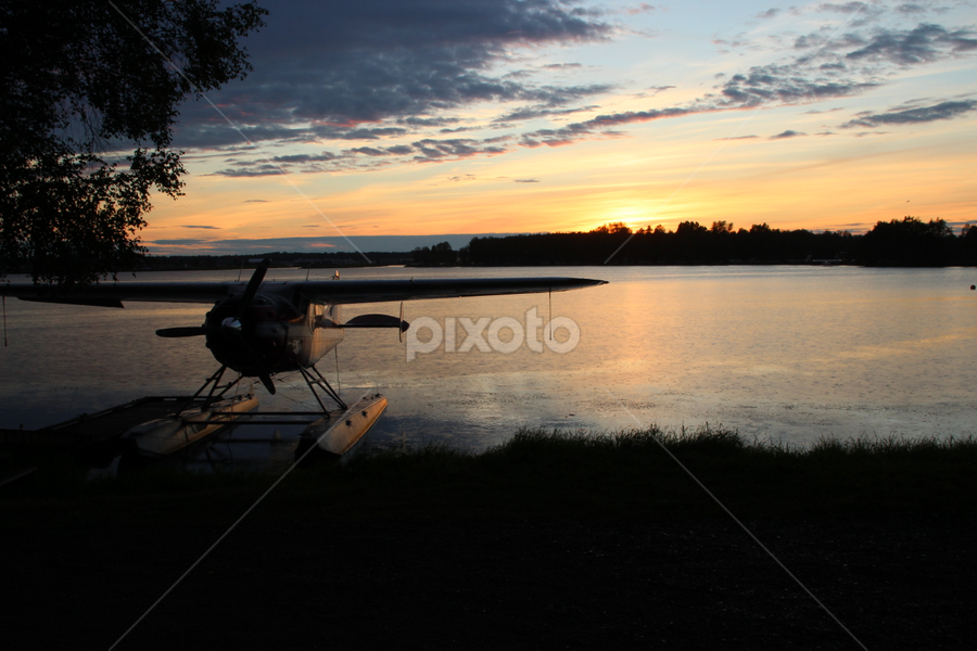 peace... by Michelle DeWeese Webber - Landscapes Sunsets & Sunrises