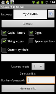 Password generator Paid