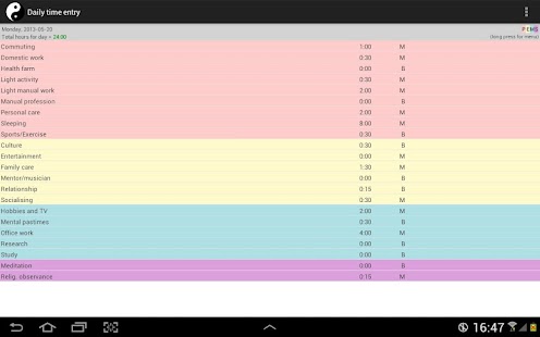 Life Balance time manager Screenshots 7