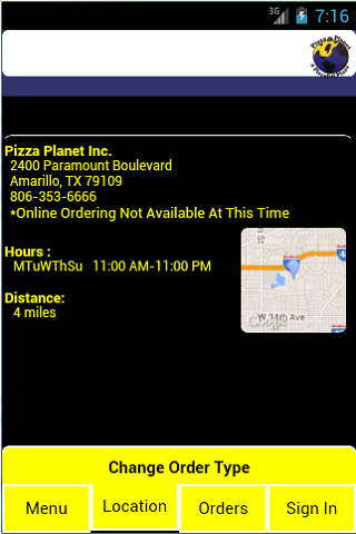 Pizza Planet