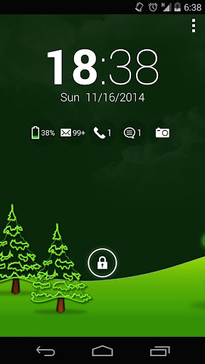 Christmas Lock Screen