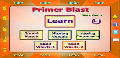 Изображения Primer Blast Lite: Grade 1 & 2 на ПК с Windows