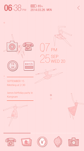 Spring waltz_ATOM spring theme Screenshots 1