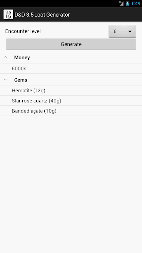 【免費娛樂App】D&D 3.5 Loot Generator-APP點子