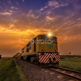 The Heavens by Liquid Lens - Transportation Trains