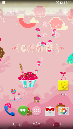 Sweet Cupcake Live Wallpaper