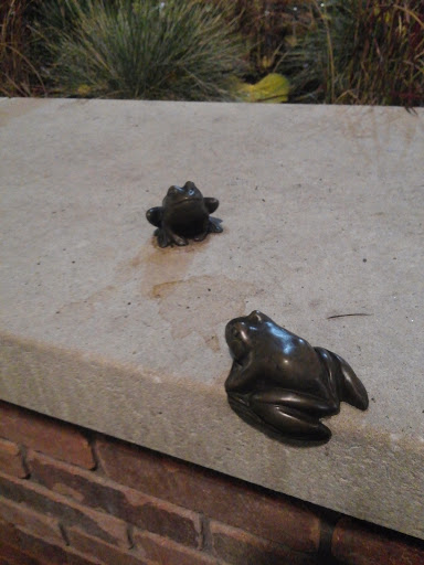 Little Mini Tiny Frog Sculptures