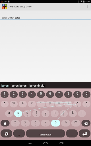 Dusun Keyboard plugin