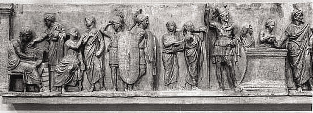 Altar of Domitius Ahenobarbus — Google Arts & Culture