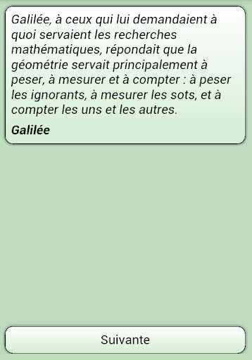 Citations Mathématiques