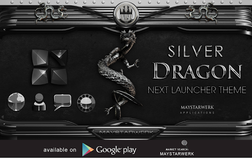 免費下載個人化APP|dragon digital clock silver app開箱文|APP開箱王