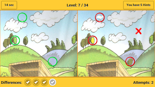 【免費街機App】Spot the Differences Cartoon-APP點子