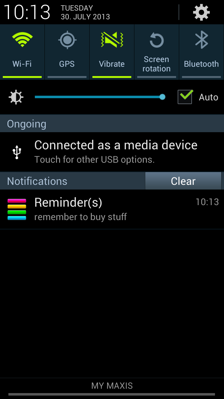 Rainbow Shopping List Pro Screen 3