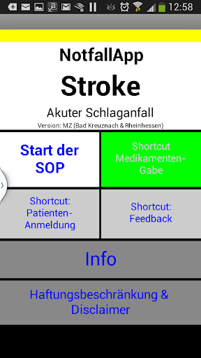 【免費醫療App】NotfallAppStroke MZ-APP點子