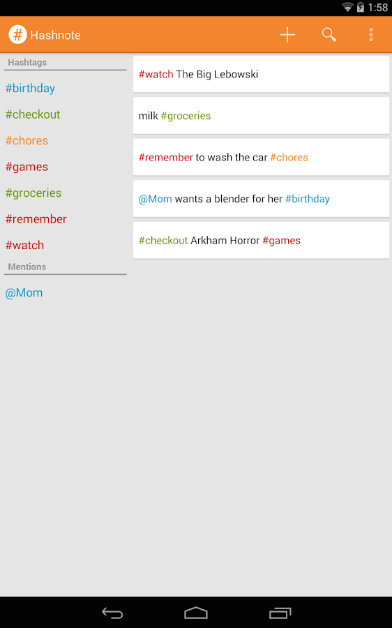    Hashnote- screenshot  