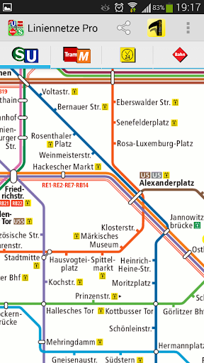 Liniennetze Berlin Pro