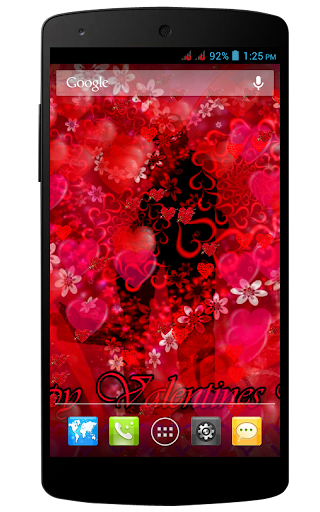 【免費個人化App】Valentine's Day Live Wallpaper-APP點子