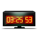 Black Alarm Clock logo