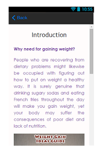 Free Weight Gain Ideas APK for Android