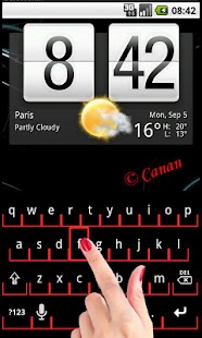 How to mod KB Skin : DarkRed 1.0 unlimited apk for android