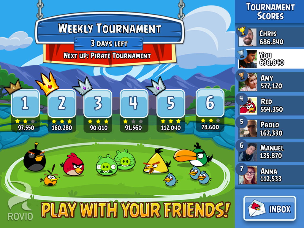 Angry Birds Friends - screenshot