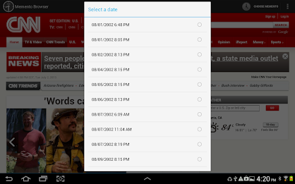 Memento Browser poster 3