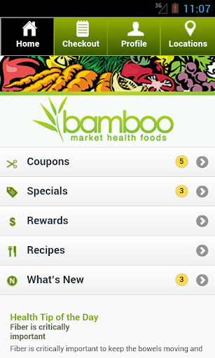 Bamboo Market App