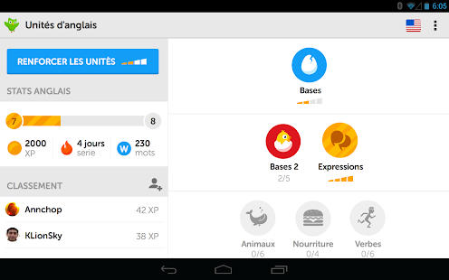 Duolingo - Apprenez l'anglais - screenshot thumbnail