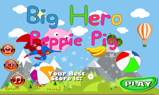 Peppie Pig Big Hero