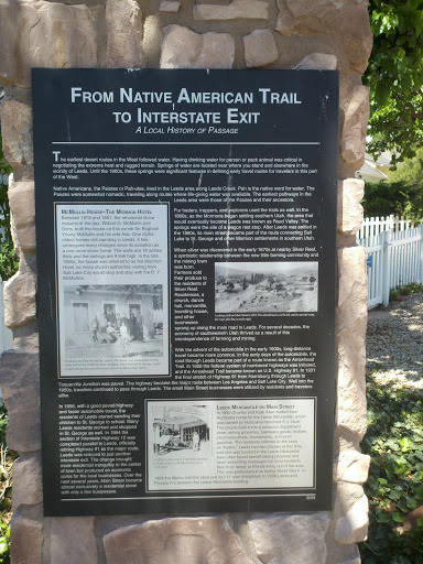 Native American Trail to Interstate Exit