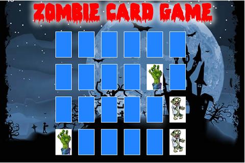 Zombie Card Matching Game Lite