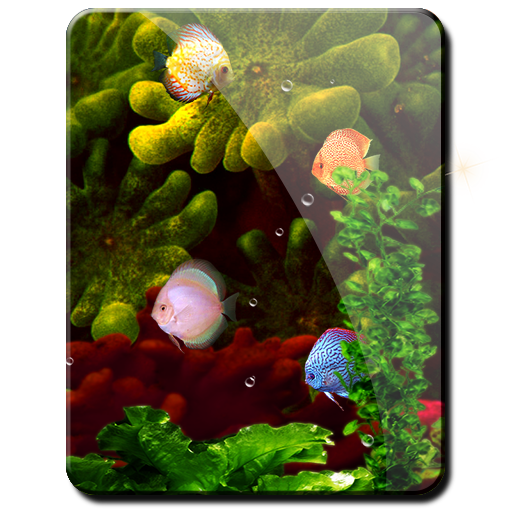 Coral Reef Aquarium HD LWP 個人化 App LOGO-APP開箱王