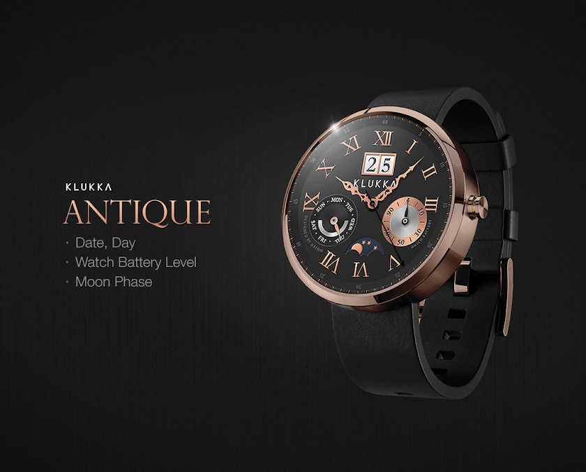 Antique watchface by Klukka Screen 3