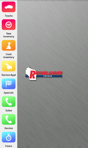 Rhinelander Toyota Dealer App