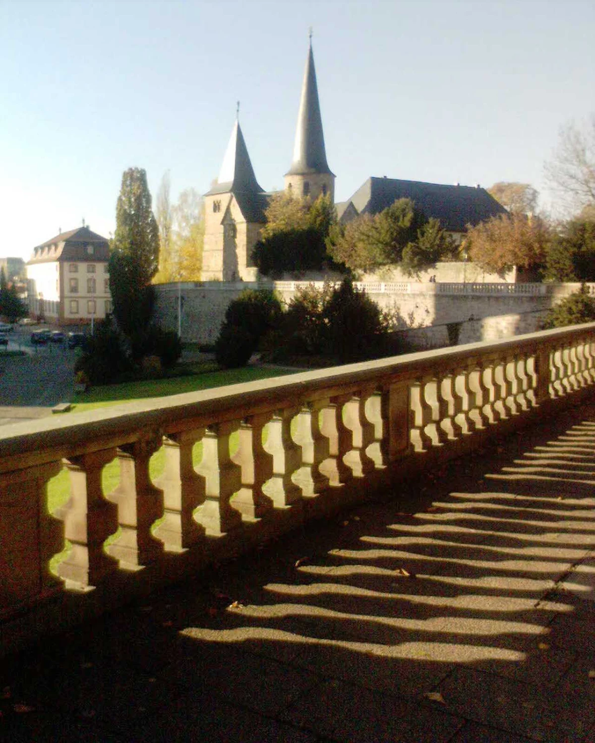 Fulda-Germany - Fulda, near Cologne, Germany on the river Fulda. 