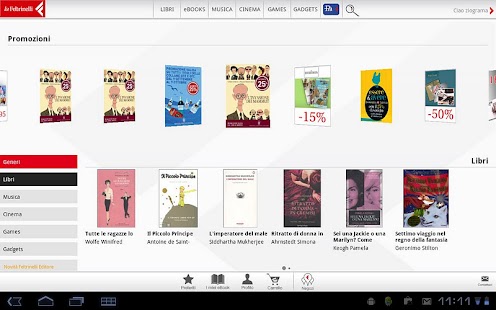 la Feltrinelli mobile Screenshots 0