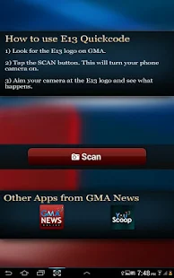 GMA News E13 QuickCode