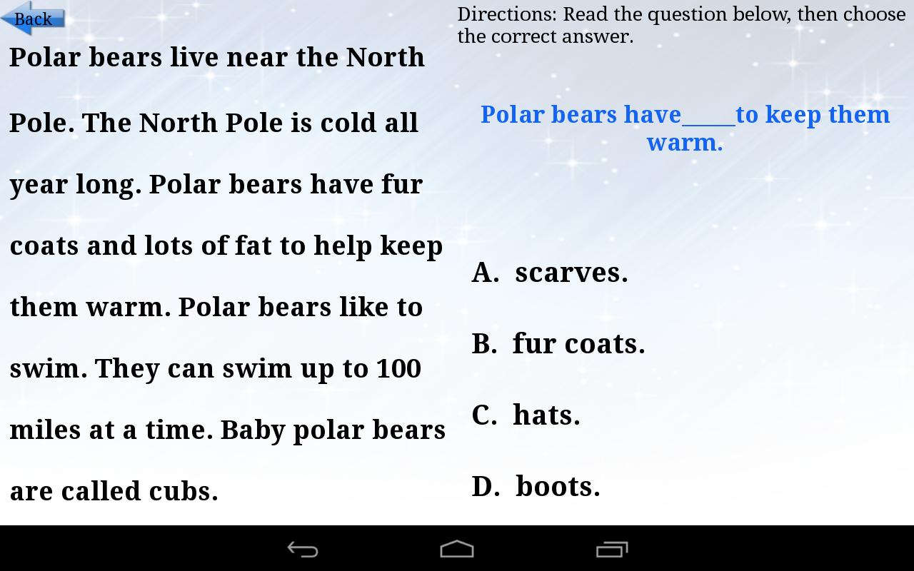Worksheet Simple Reading Passages For Kids kids reading comprehension 1 android apps on google play screenshot