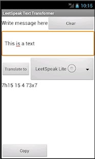 LeetSpeak Text Transformer